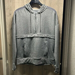 UNDER ARMOUR Women’s Grey‎ 1/2 Zip LS Hoodie Size Medium